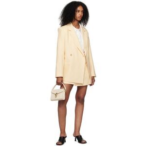 ANINE BING Yellow Kaia Blazer